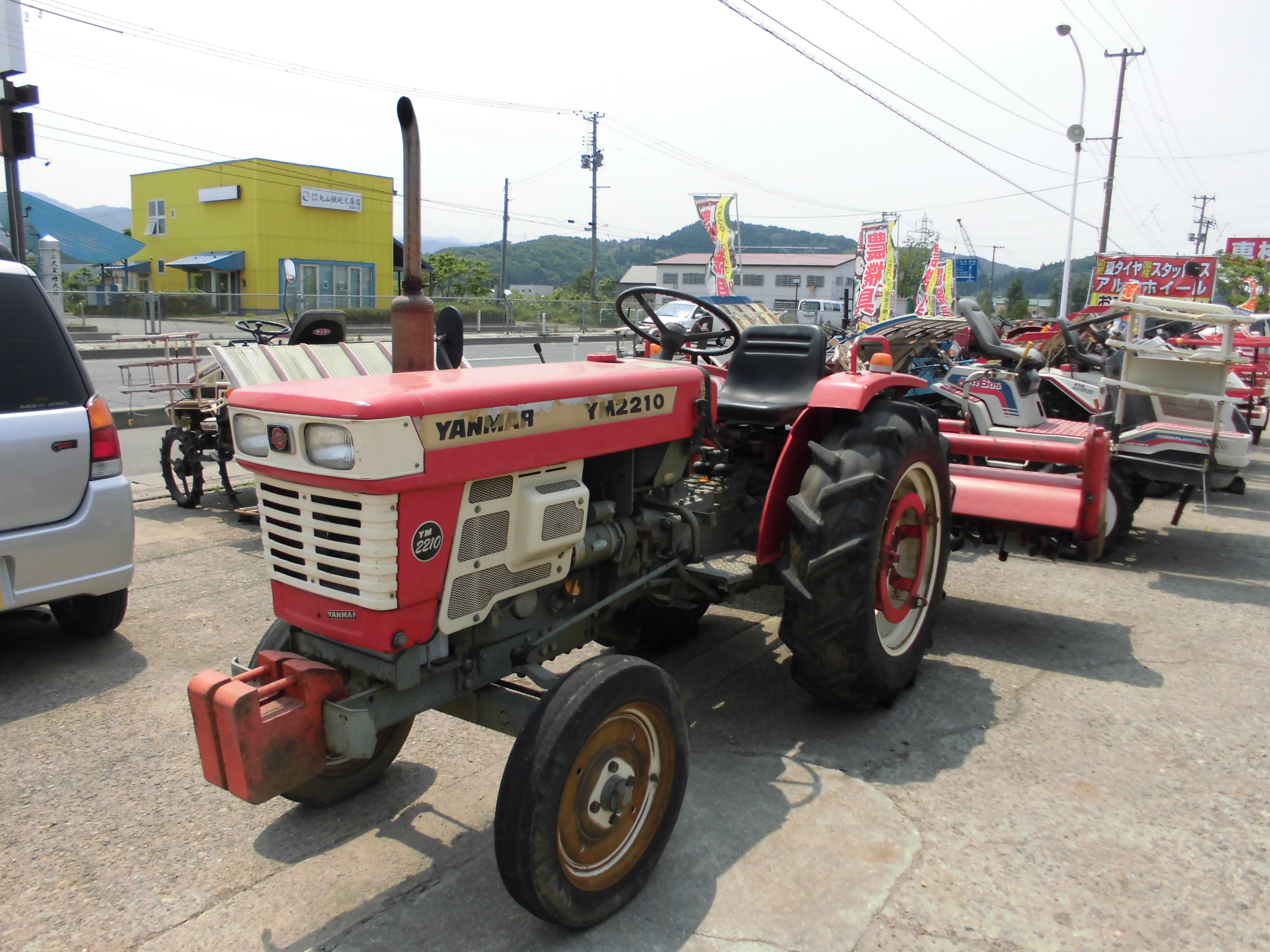 青森県弘前市の農家さんよりヤンマー トラクター Ym2210を買取致しました トラクター高価現金買取中 青森で中古農機具 中古トラクター の買取専門店サンライズ農機買取センター