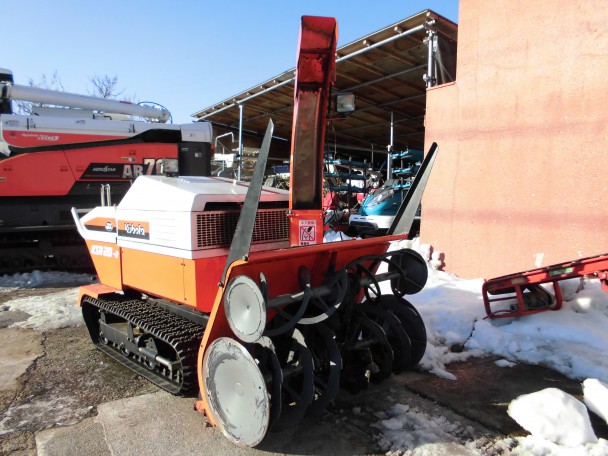 青森県弘前市の農家さんよりクボタ 除雪機 Ksr 2dxを買取致しました 青森で中古農機具 中古 トラクターの買取専門店サンライズ農機買取センター