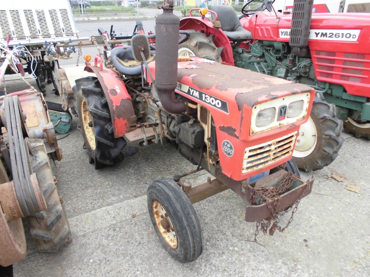 青森県蓬田村の農家さんよりヤンマー トラクター Ym1300を買取致しました 青森で中古農機具 中古 トラクターの買取専門店サンライズ農機買取センター